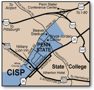Map Penn State University